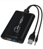 USB转HDMI转换器 USBtoHDMI 外置显卡 1080P高清线 USB显卡点对点