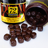 韩国进口乐天lotte 72%梦幻巧克力 90g72黑巧克力 纯巧克力豆 桶