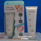 SOFINA苏菲娜保湿泡泡洁面乳120g 赠起泡网 日本原产上海专柜代购