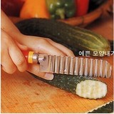 韩国进口 不锈钢切菜波纹波浪刀 花边花样刀 切豆腐刀 薯条水果