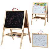 小硕士简易画板可拆装画板3-8岁儿童早教磁性木制写字板