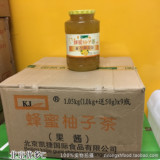 韩国kj蜂蜜柚子茶、凯捷蜂蜜柚子茶1000g送50克*9瓶包邮破损包赔