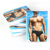 Calvin Klein美国正品代购 CK男士高品质舒适纯棉三角内裤1条装