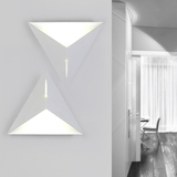 北欧几何壁灯床头灯过道简约现代灯LED创意个性三角形墙壁灯
