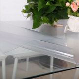 软质玻璃透明磨砂PVC桌布防水防油免洗水晶板茶几布长方形圆桌垫
