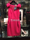 LANVIN2016SS 玫红色连衣裙  预售款