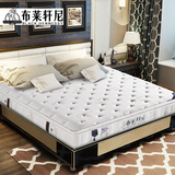 布莱轩尼天然进口乳胶床垫 席梦思棕垫1.5 1.8米弹簧床垫可定制做