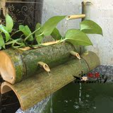 竹制流水盆景 喷泉 特色造型 鱼缸 水景摆设 加湿器 竹子工艺品