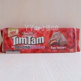 新西兰直邮Arnott's Tim Tam雅乐思红丝绒巧克力夹心饼干165g