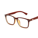 全框木质复古眼镜框近视男女款成品近视眼镜平光木框眼镜架 7801