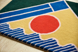 PaperPlay地毯创意几何抽象图案 羊毛/原创设计天然环保挂毯/预览