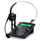 北恩DT60客服电话耳麦电话机话务员耳机电话呼叫中心专用客服专员