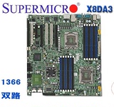 原装超微X8DA3 1366针双路服务器工作站主板 带独立显卡插槽 现货