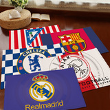 欧洲足球五大联赛队徽地垫 拜仁曼联多特蒙德阿森纳尤文图斯地毯