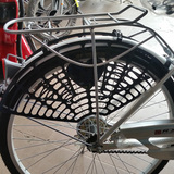 离防夹伤网配件电动车 自行车后轮儿童座椅防护网护脚挡板 安全隔
