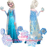 Frozen冰雪奇缘气球Elsa公主铝箔气球宝宝生日派对装饰布置氦气球