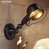 澳银设计师loft美式复古工业风壁灯创意个性机械手臂壁灯床头灯具