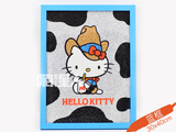 新款钻石画凯蒂猫包邮卡通动漫KT猫HelloKitty满钻圆钻十字绣套件
