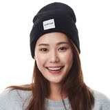 韩国代购正品直邮PANCOAT2015冬季新款男女休闲纯色针织毛线帽子