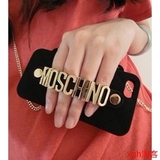 米兰MOSCHINO链条斜挎小包iPhone6s plus手机壳5s挂件包包硅胶套