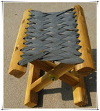 2015户外钓鱼烧烤实木马扎子儿童小号舒适折叠凳子便携式折叠椅