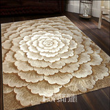新西兰进口纯羊毛地毯现代欧式美式新中式地毯客厅茶几毯卧室地毯