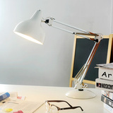 开展照明LED阅读台灯欧式书桌学习工作办公现代简约伸缩长臂台灯