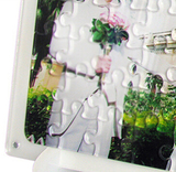 h水晶A4个性来图定制结婚纱相片拼图冰箱贴磁性墙贴