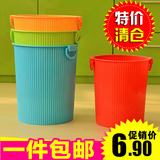 创意卫生间垃圾桶家用塑料无盖时尚客厅欧式厕所厨房大垃圾筒纸篓