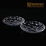 Nachtmann德国娜赫曼进口水晶玻璃果盘果斗果篮水立方两只装正品
