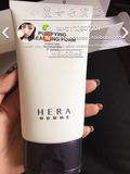 韩国代购HERA赫拉男士清爽泡沫洗面奶150ML剃须两用淡香控油保湿