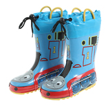 儿童雨鞋高筒秋冬保暖雨鞋男童防滑套鞋女孩KT雨鞋学生防水鞋雨具