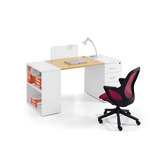 双人办公桌椅 员工位单人现代简易屏风办公桌可定制 上海办公家具