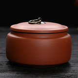 特价 茶叶罐紫砂大号 普洱茶陶瓷密封罐 存储罐  醒茶罐茶饼罐