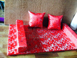 厂家直销中式红木坐垫 高弹棕垫罗汉床垫皇宫椅垫方圆枕靠包定做