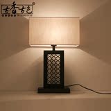 新中式台灯 LED现代装饰床头灯复古酒店卧室书房铁艺台灯ZSD333