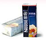 雀巢淡奶油(250ML)动物鲜奶油/蛋挞必备保质到16年8月 新货