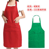 一件包邮防水韩版厨房家居工作服围裙 制服呢广告围裙 定制印字