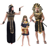 万圣节服装埃及法老服装cos化妆舞会成人男女法老 亲子表演服装