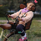 自行车电动车儿童后座椅日本进口OGK正品安全婴儿后置小孩宝宝坐
