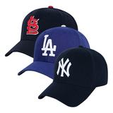 韩国代购-正品MLB洋基道奇队棒球帽,遮阳帽,蓝色LA调节款NY男女帽