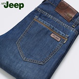 AFS/Jeep战地吉普春夏款男士修身牛仔裤青年直筒长裤薄款夏季大码