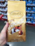 美国代购瑞士莲Lindt Lindor混合软心多口味巧克力球600g美国直邮