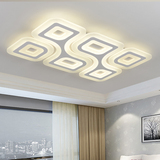 超薄温馨现代时尚灯具简约大气长方形客厅灯创意卧室亚克力吸顶灯