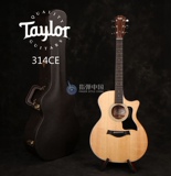 指弹中国 美产泰勒吉他Taylor 314ce 全单电箱吉他 ES2打板拾音器