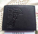现货 欧洲代购Versace/范思哲 男士短款钱包钱夹 牛皮