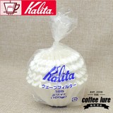 日本原装进口 Kalita Wave Series咖啡滤纸 185/155滤纸白色100张