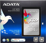 AData/威刚 sp600 64G  2.5英寸 SATA-3固态硬盘