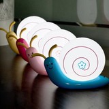 新款可爱蜗牛灯/创意小夜灯USB充电小台灯LED环保节能灯可挂式灯