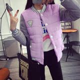 清仓羽绒棉服女短款2015冬装韩国时尚显瘦棒球服棉衣学生夹克外套